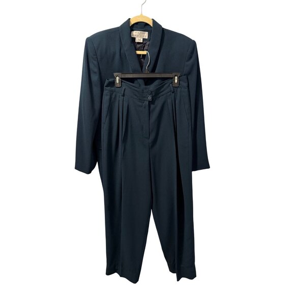 Rena Rowan For Saville Womens Two-Piece Suit Set Size 14 pants/jacket suit - Picture 2 of 12